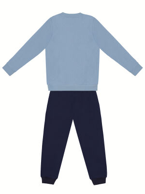 Monster Truck Boy Blue Tracksuit - 4