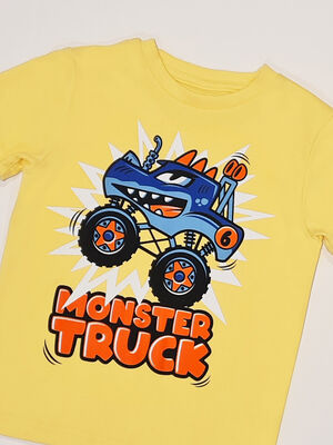 Monster Truck Boy T-shirt - 3