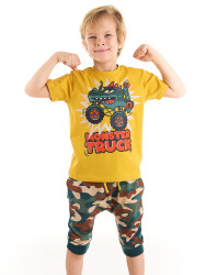 Monster Truck Boy T-shirt&Harem Pants Set - 1