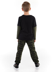 Monster Truck Boy T-shirt&Pants Set - Thumbnail