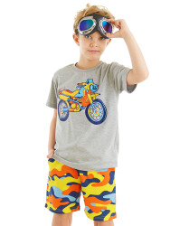 Moto Camo Boy T-shirt&Shorts Set - 1