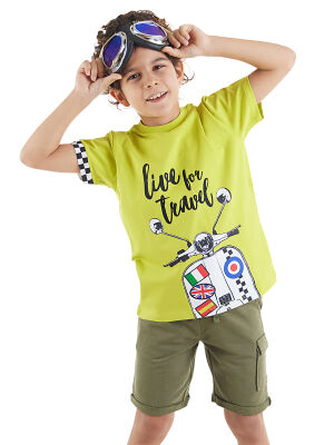 Moto Tour Boy T-shirt&Shorts Set - 1