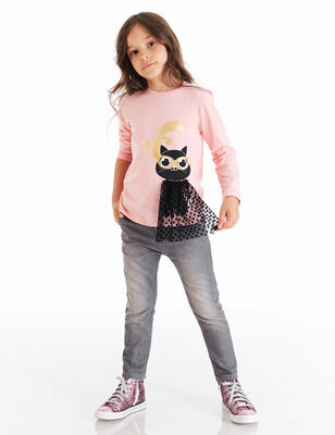 Musketeer Cat Jeans Set - 1