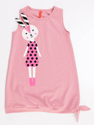 My Bunny Friend Girl Dress - 3