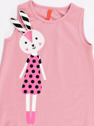 My Bunny Friend Girl Dress - 5