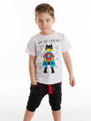 Need a Hero Boy T-shirt&Baggy Set - 1