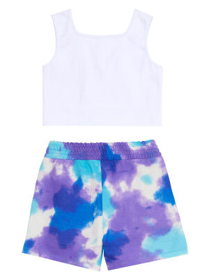 Never Mind Girl Crop Top&Shorts Set - 4