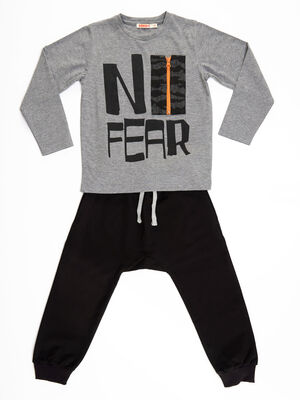 No Fear Boy T-shirt&Harem Pants Set