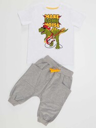 Noisy Boy T-shirt&Harem Pants Set - Thumbnail