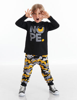 Nope Boy Camo Bagy Set - 1