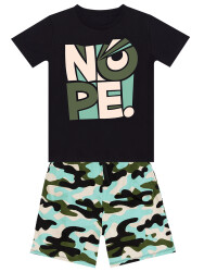 Nope Boy T-shirt&Shorts Set - 3