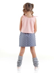 Panda Milkshake Girl T-shirt&Skirt Set - 2