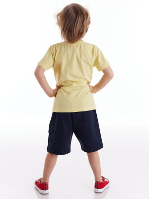 Panda Star Boy T-shirt&Shorts Set - 2