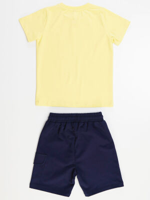 Panda Star Boy T-shirt&Shorts Set - 4