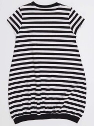 Panda Striped Girl Dress - 4