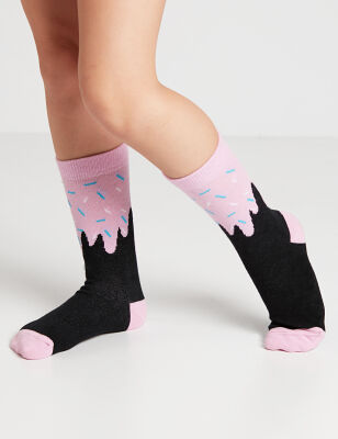 Panda&Cream Girl 2-Pack Socks Set - 4