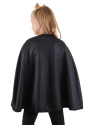 Party Spider Halloween Girl Black Cloak - 2