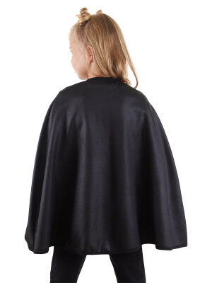 Party Spider Halloween Girl Black Cloak - 2