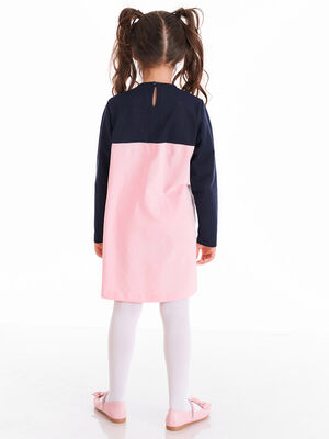 Payetli Catcorn Kız Çocuk Elbise