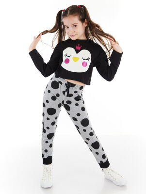 Penguen Girl T-shirt&Pants Set - 1