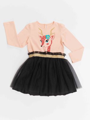 Pink Gazelle Girl Dress - 3