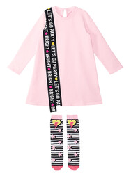 Pink Girl Dress&Socks - Thumbnail