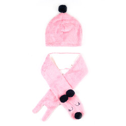 Pinky Hat&Scarf Set - 2