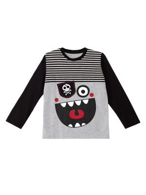 Pirate Boy Striped T-shirt&Pants Set - 5