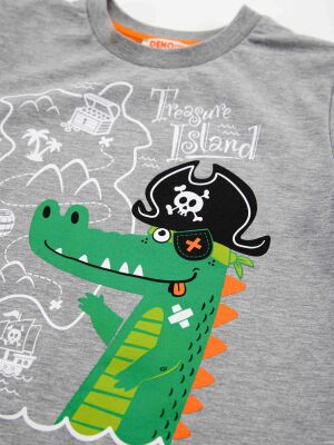 Pirate Croco Boy T-shirt&Shorts Set - 5