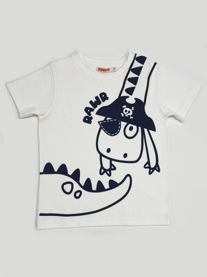 Pirate Dino Boy T-shirt - 1