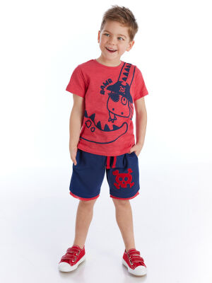 Pirate Dino Boy T-shirt&Shorts Set - 1