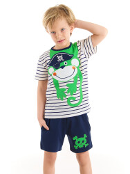 Pirate Monkey Boy T-shirt&Shorts Set - 1