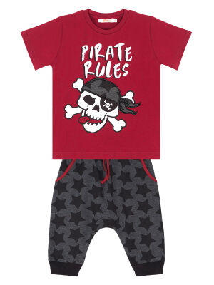 Pirate Rules Boy T-shirt&Harem Pants Set - 3