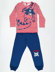 Pirate Striped Boy Pants Set - 3