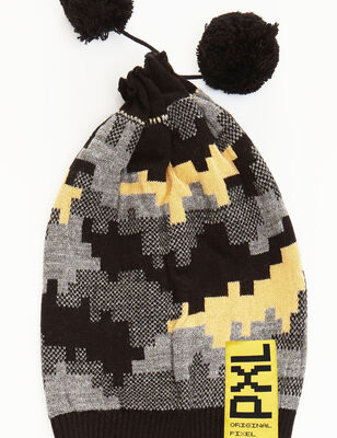 Pixel Camo Knitted Boy Hat - 5