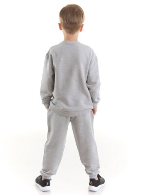 Plain Grey Boy Tracksuit - 2