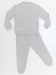 Plain Grey Boy Tracksuit - 4