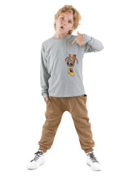 Pocket Tiger Boy T-shirt&Pants Set - 1