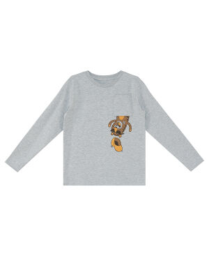 Pocket Tiger Boy T-shirt&Pants Set - 5