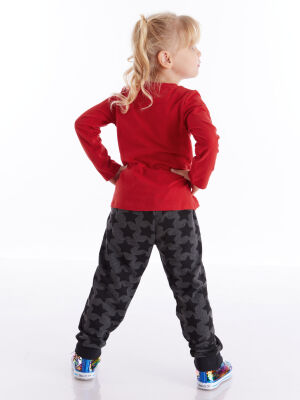 Ponpon Panda Girl Pants Set - 2