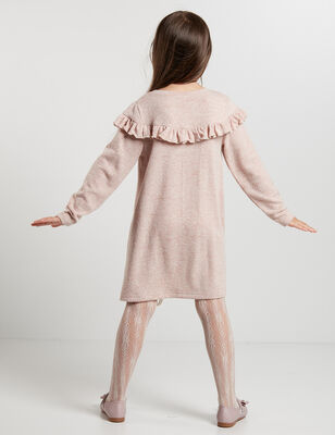 Rabbit Girl Knit Somon Dress - 2