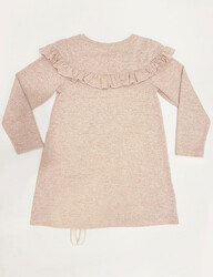 Rabbit Girl Knit Somon Dress - 4