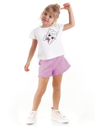 Rabbit Girl T-shirt&Shorts Set - 1