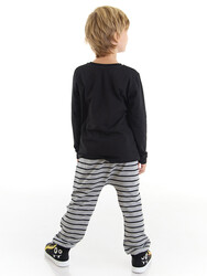 Raccoon Boy T-shirt&Pants Set - Thumbnail