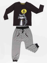 Raccoon Boy T-shirt&Pants Set - 3