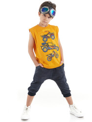 Race Team Boy T-shirt&Capri Set - 1