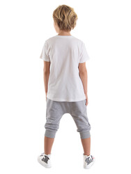 Racer Boy T-shirt&Capri Pants Set - Thumbnail