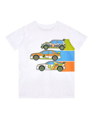 Racer Boy T-shirt&Capri Pants Set