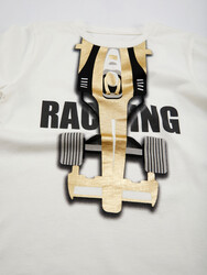 Racing Boy T-shirt&Gabardine Pants Set - Thumbnail