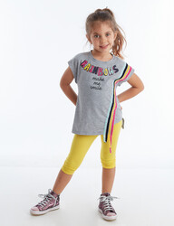 Rainbow Girl Leggings T-shirt Set - Thumbnail